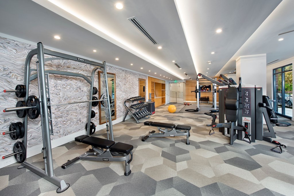 Fitness center at Glenn Perimeter, Atlanta, GA, 30328